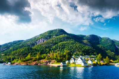 hiking, biking in Norway